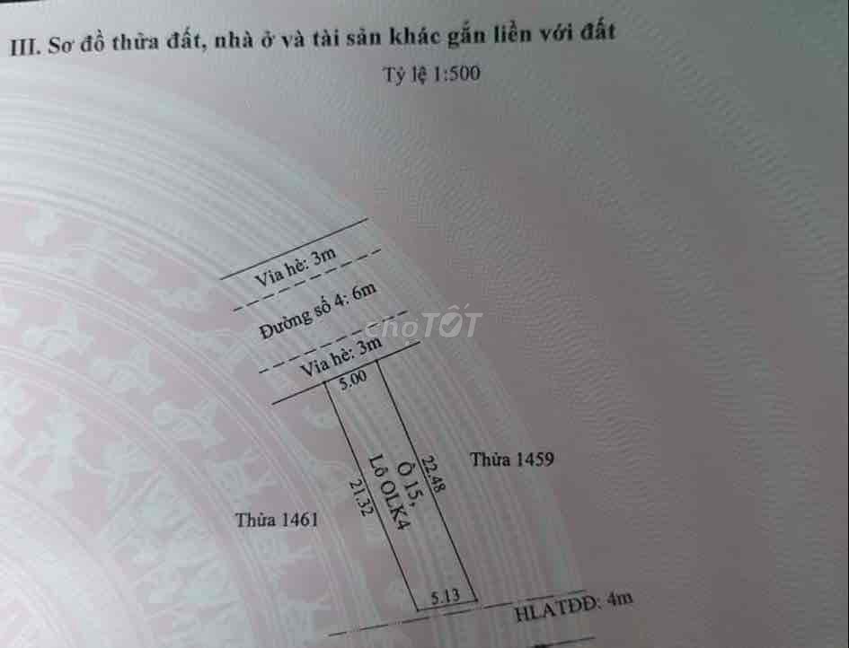 Đất Kdc Thuận Giao 110M2 Full Thổ Cư Giá Chỉ 2Ty750Tr