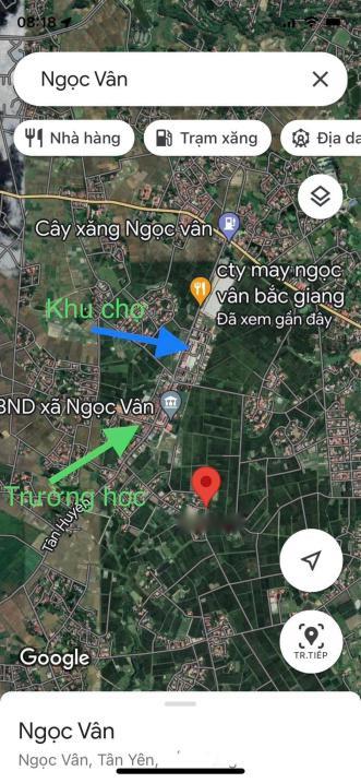 Cần Bán Đất 620 M2 Tại Xã Ngọc Vân - Tân Yên - Bắc Giang, Giá 1.55 Tỷ