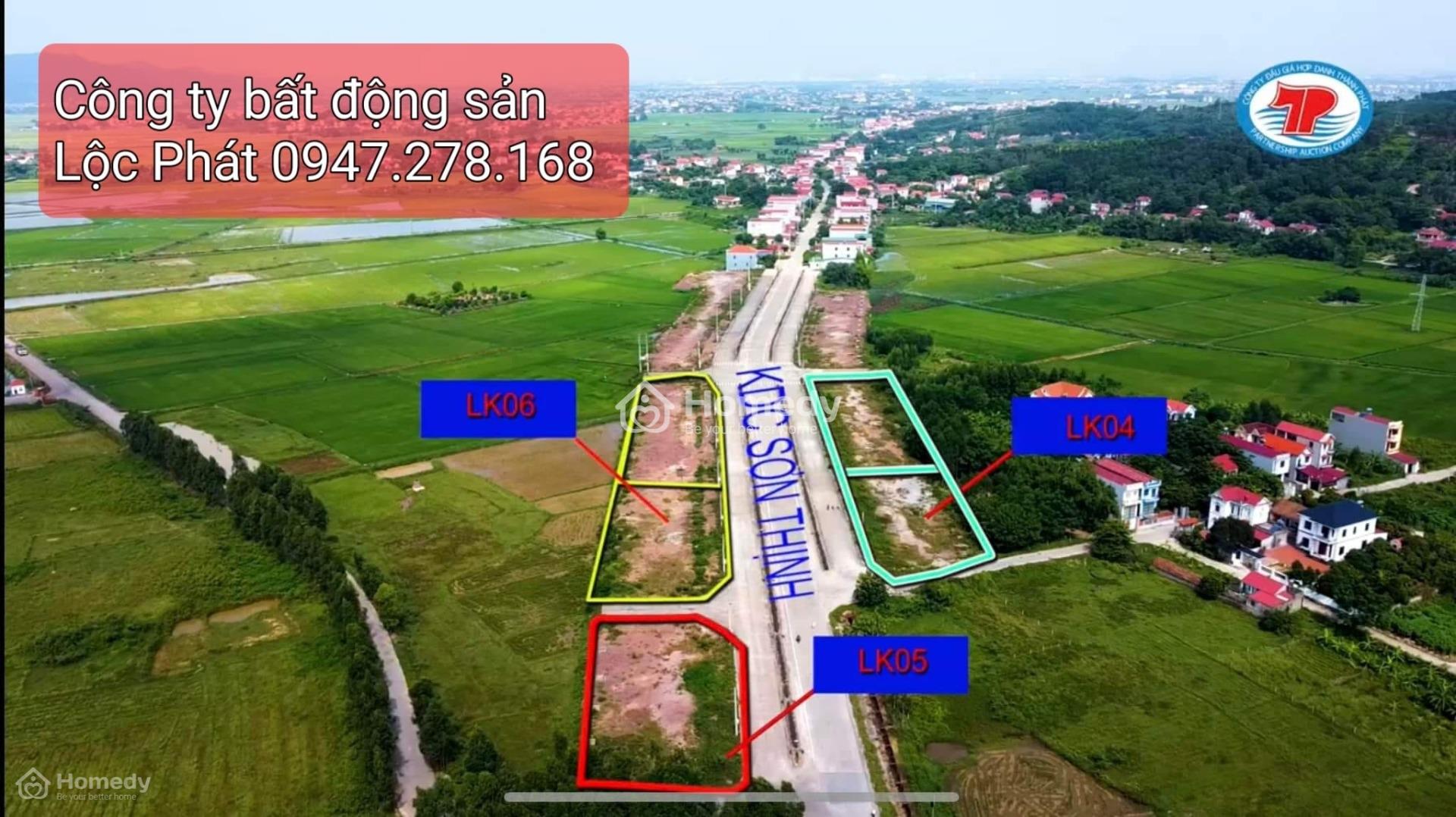 Bán Đất Đấu Giá Tại Trí Yên, Huyện Yên Dũng - Bắc Giang Giá 1.25 Tỷ
