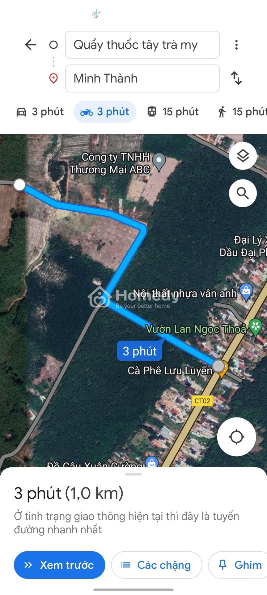 Bán Đất Huyện Chơn Thành - Bình Phước Giá 485.00 Triệu