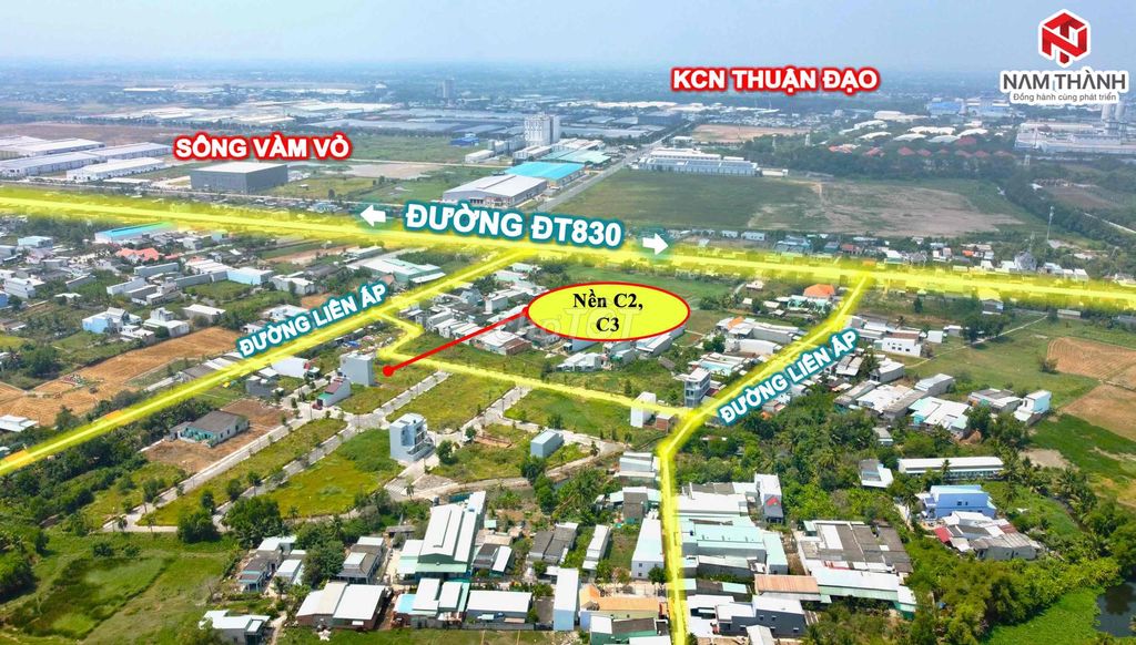 Bán Nền 90M2 Long Định Ngay Kcn Thuận Đạo