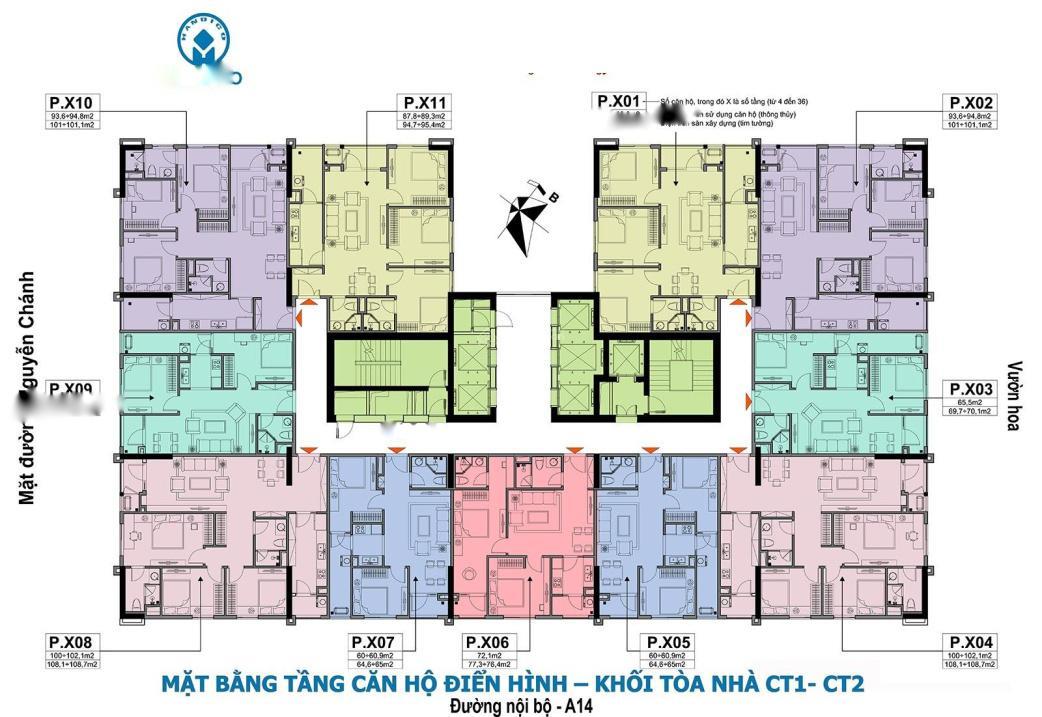Bán Nhanh Căn Chung Cư Khu Đô Thị Nam Trung Yên, 3 Phòng Ngủ, 102 M2, Giá 5.1 Tỷ Tại Quận Cầu Giấy
