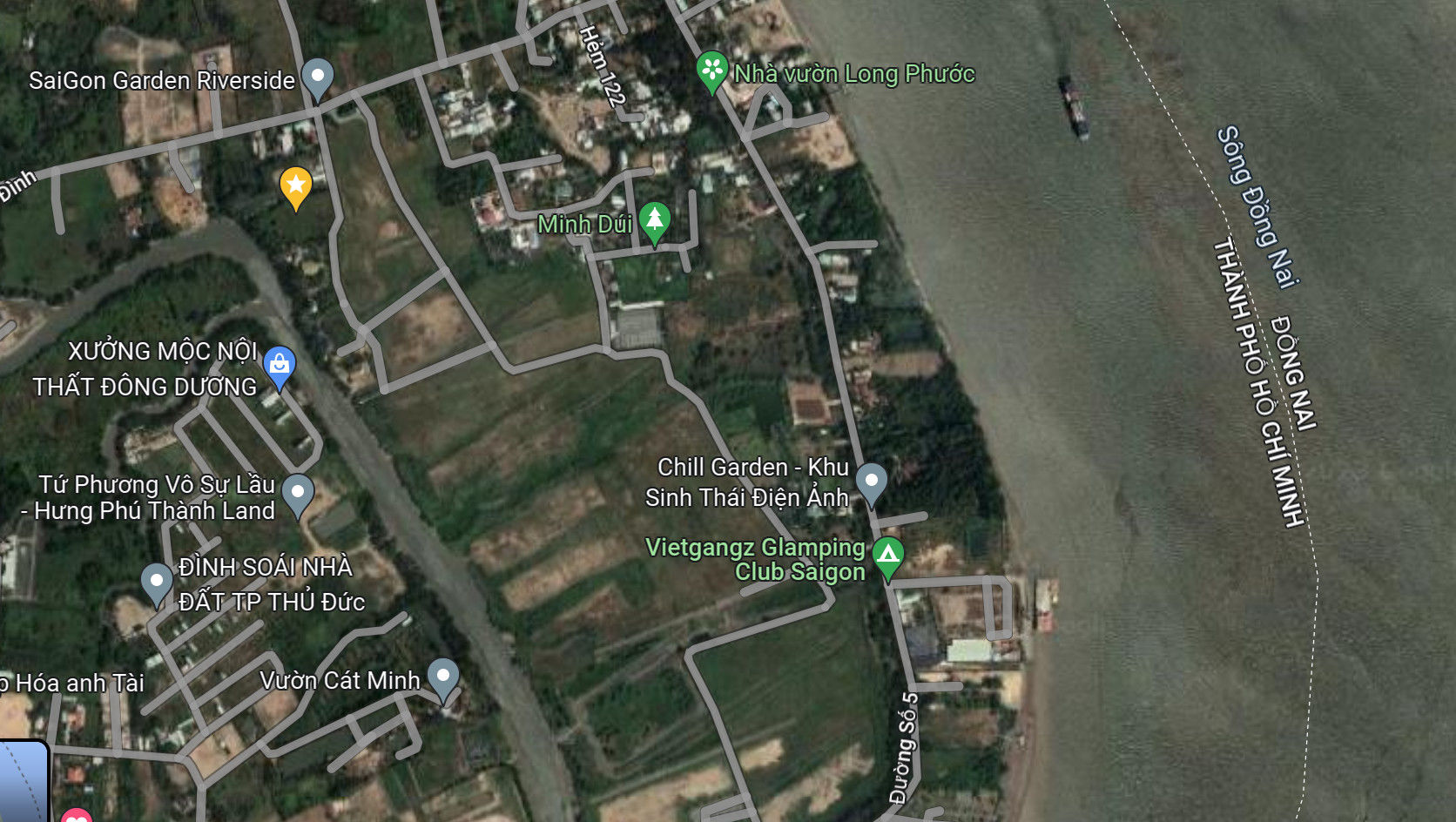 Đất Vườn Mặt Sông Long Phước 4.600M2 2Mt Khu Vip Giá 10Tr/M2
