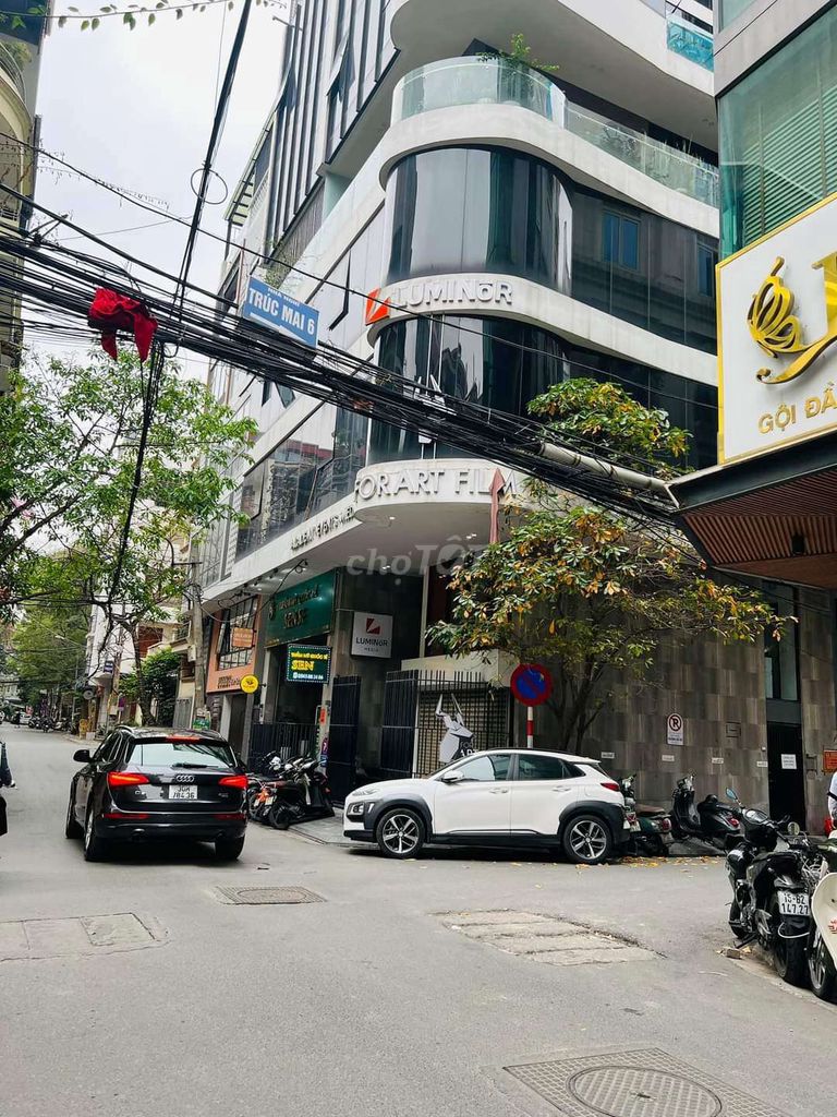 Huỳnh Thúc Kháng Ô Tô Tránh, Vỉ Hè. Nhà Mới. 55M X 8 Tầng Thang Máy.