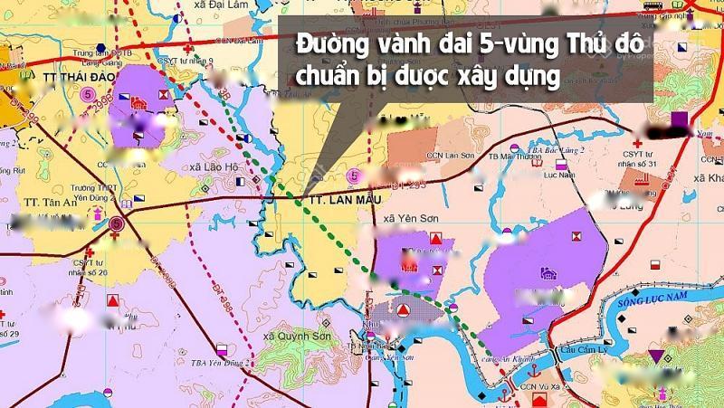 Chuyển Nhượng Lô Đất Nền Mặt Tiền 5M Tại Xã Cẩm Lý - Lục Nam - Bắc Giang, Giá 600 Tr