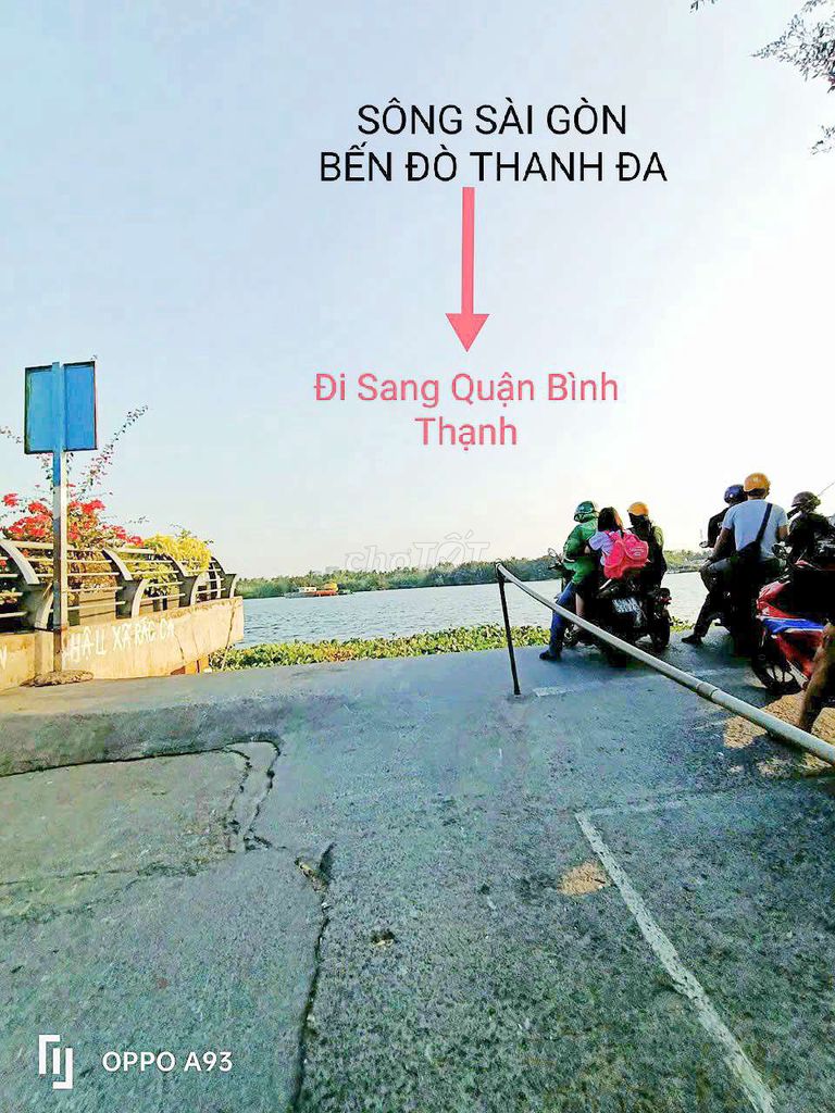 Đất Hiếm Giáp Sông-Dt 4X20M- Hxh 5M Kha Vạn Cân- Ra Phạm Văn Đồng 300M