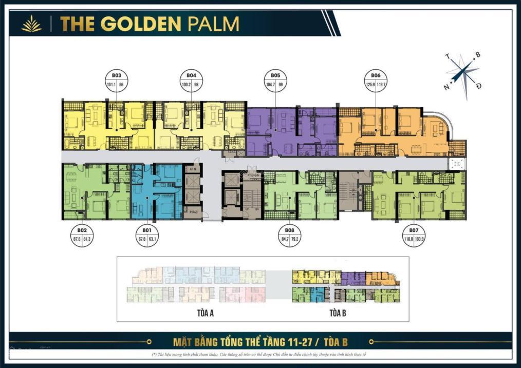 Cần Bán Gấp Căn Hộ Chung Cư The Golden Palm, 2 Phòng Ngủ, 80 M2, Giá 4.2 Tỷ Tại Thanh Xuân
