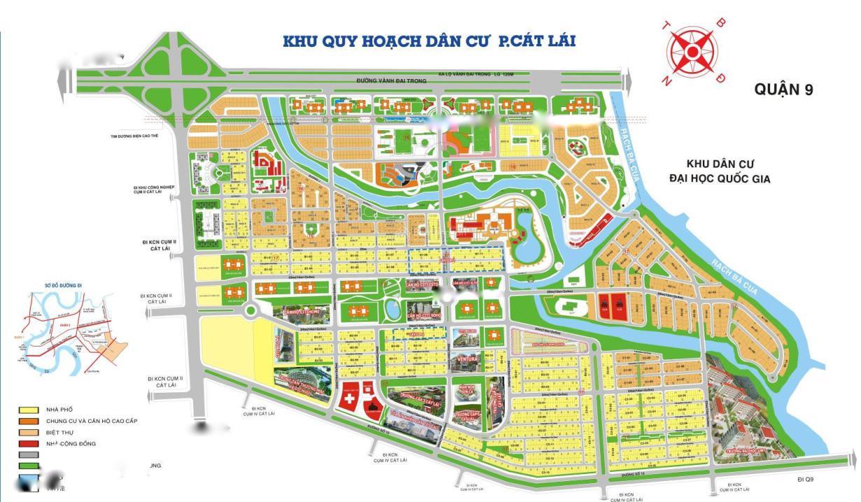 Cần Bán Đất Khu Đô Thị Cát Lái, 100 M2 Tại Cát Lái - 2 - Tp Hồ Chí Minh, Giá 5.4 Tỷ