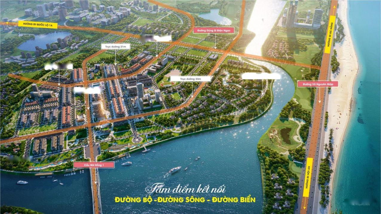 Sở Hữu Đất Nền Dự Án Indochina Riverside Complex, 110 M2 Tại Điện Bàn - Quảng Nam, Giá 1.92 Tỷ