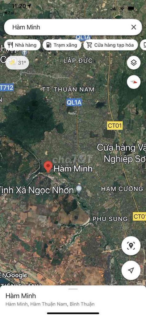 Cần Bán 1.770,4M2 Đất Đẹp Xã Hàm Minh - Hàm Thuận Nam - Bình Thuận