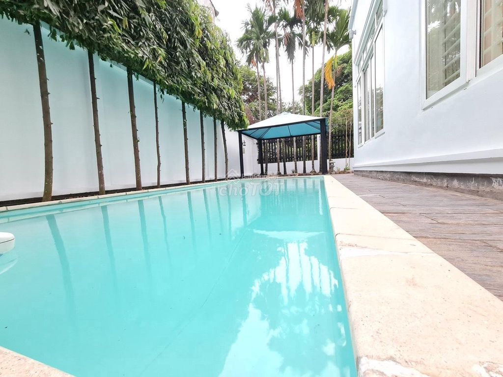 Villa Sân Vườn, Hồ Bơi Khu Compound Phường Thảo Điền, Q2