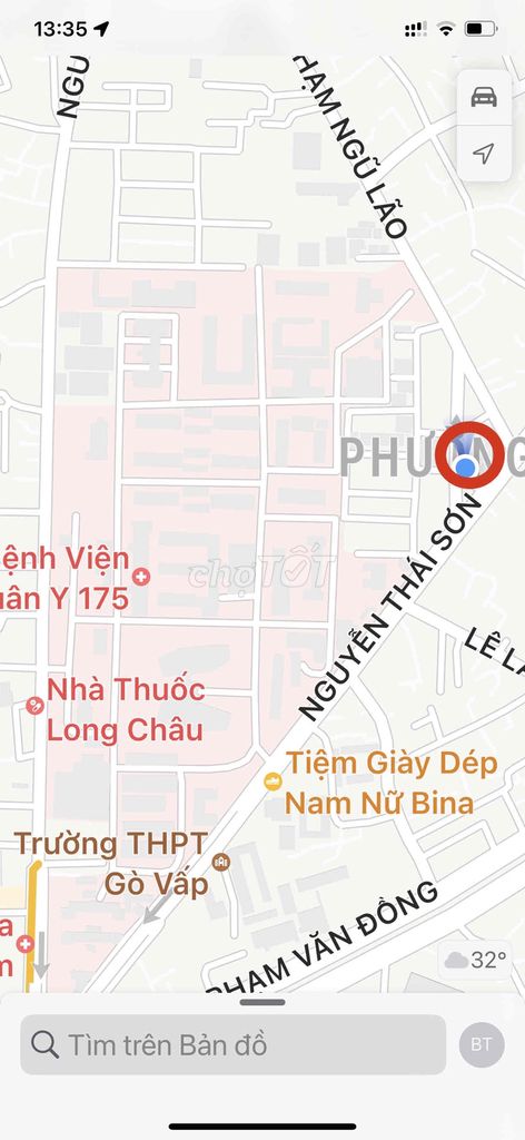 Nhà Mật Tiền Rộng 5M, 225M2, 4 Phòng Ngủ, Đường Nguyễn Thái Sơn, P.3;