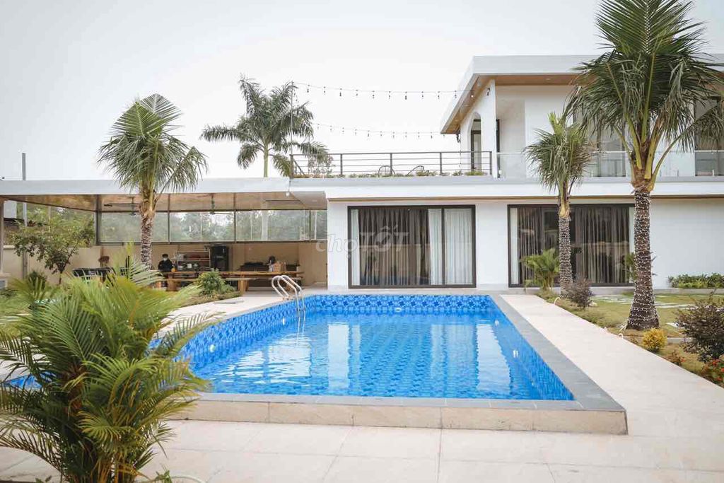 Cần Bán Villa 930M Siêu Đẹp Sang Sịn Mịn Khu Du Lịch Hồ Đồng Đò