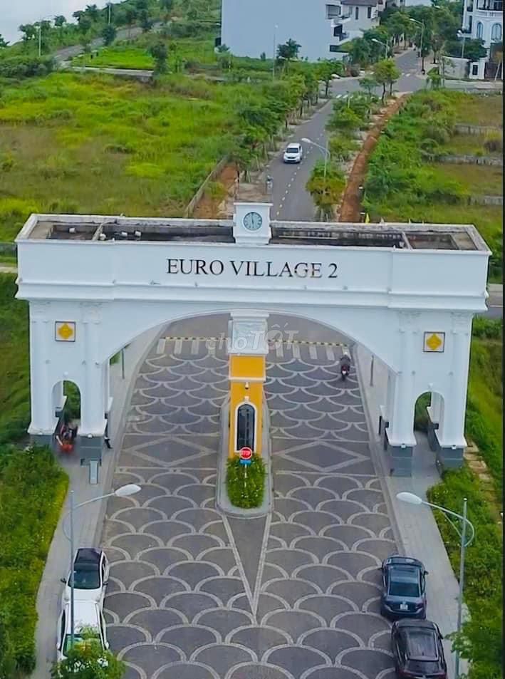 Bán Đất Khu Biệt Thự Euro Village 2 Hòa Xuân, Đà Nẵng