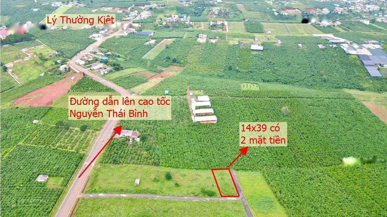 Cần Bán Gấp Đất 547 M2, Mặt Tiền 14M Tại Lộc Phát - Bảo Lộc - Lâm Đồng, Giá 950 Triệu