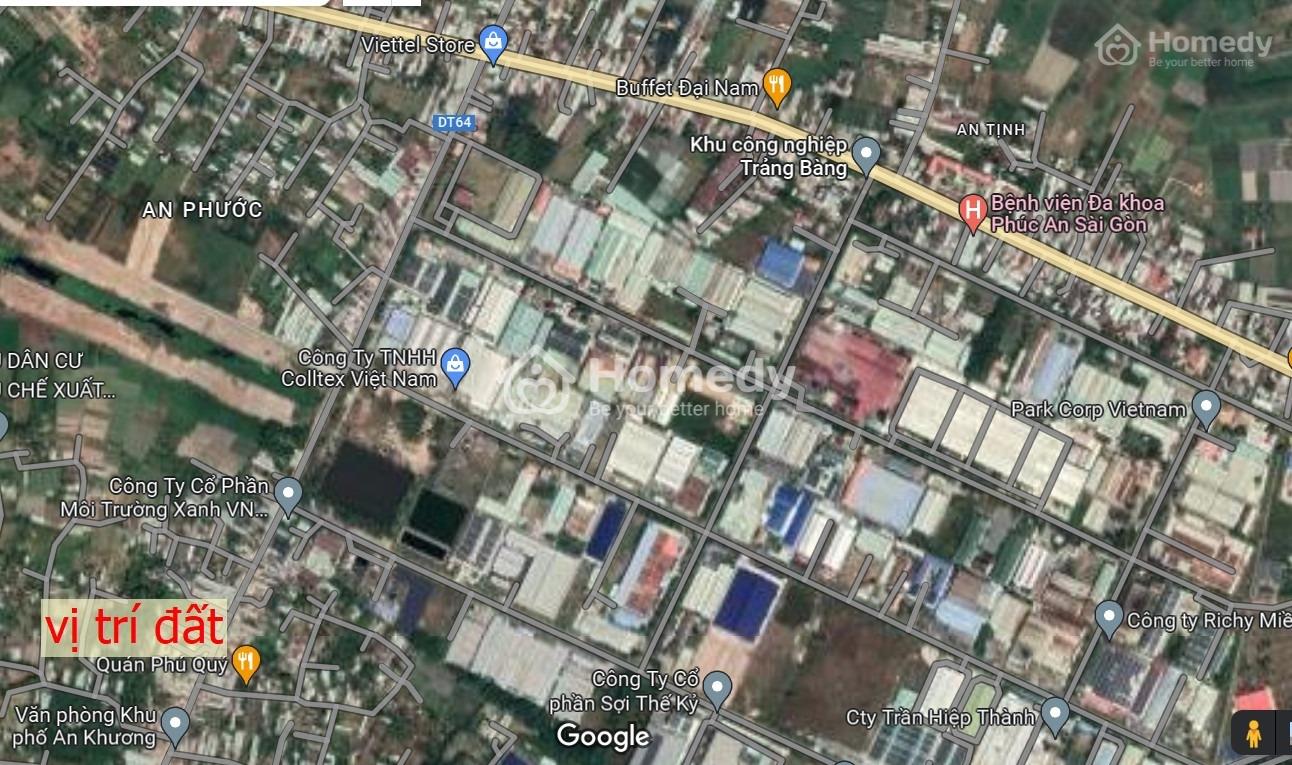 Đất Thị Xã Trảng Bàng, Tây Ninh, Giá 630Tr/100M2, Tỉnh Lộ 64 Quẹo Vào 900M.