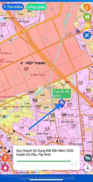 Bán Nhanh Đất Nền 160 M2 Tại Xã Hiệp Thạnh - Gò Dầu - Tây Ninh, Giá 590 Tr