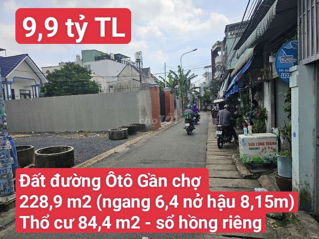 🆘 Đất Gần Chợ Việt Lập, P. An Bình, Tp. Dĩ An