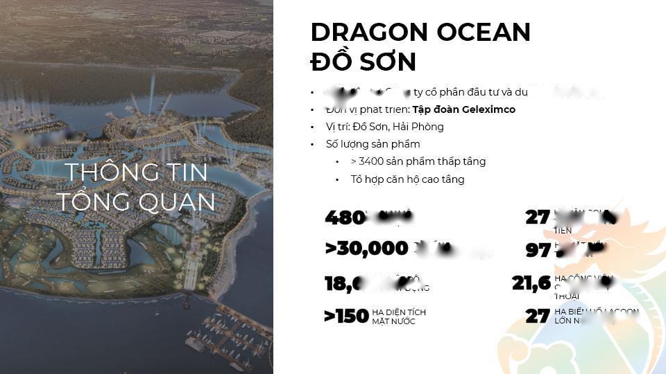 Bán Gấp Nhà Biệt Thự Liền Lề Khu Du Lịch Quốc Tế Đồi Rồng Đồ Sơn (Dragon Ocean), Giá 6 Tỷ