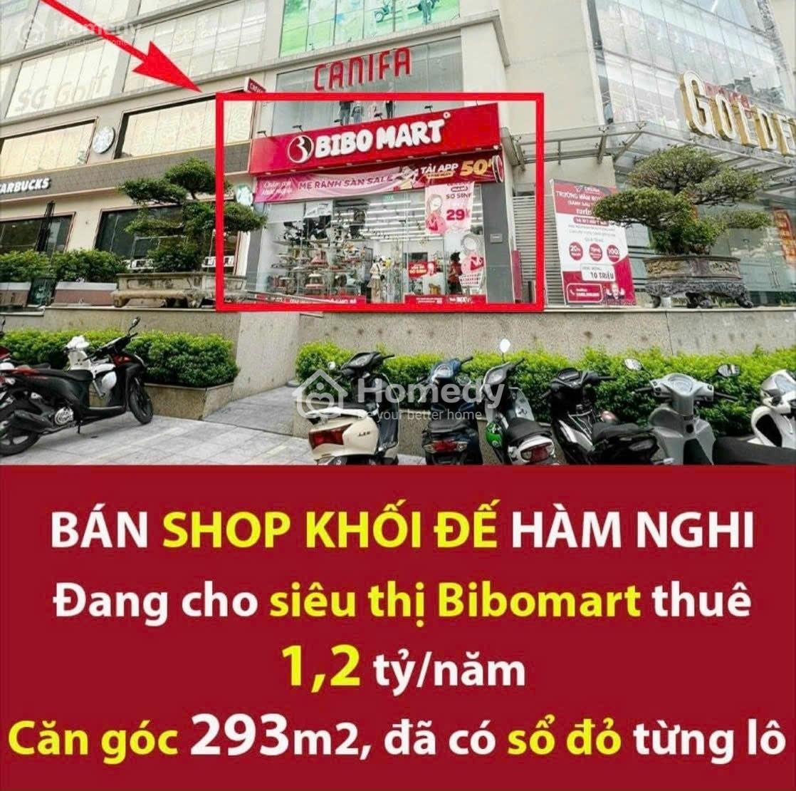 Bán Gấp Sổ Đỏ Shophouse 293M2 Lô Góc Ngã Tư Hàm Nghi - Nguyễn Cơ Thạch