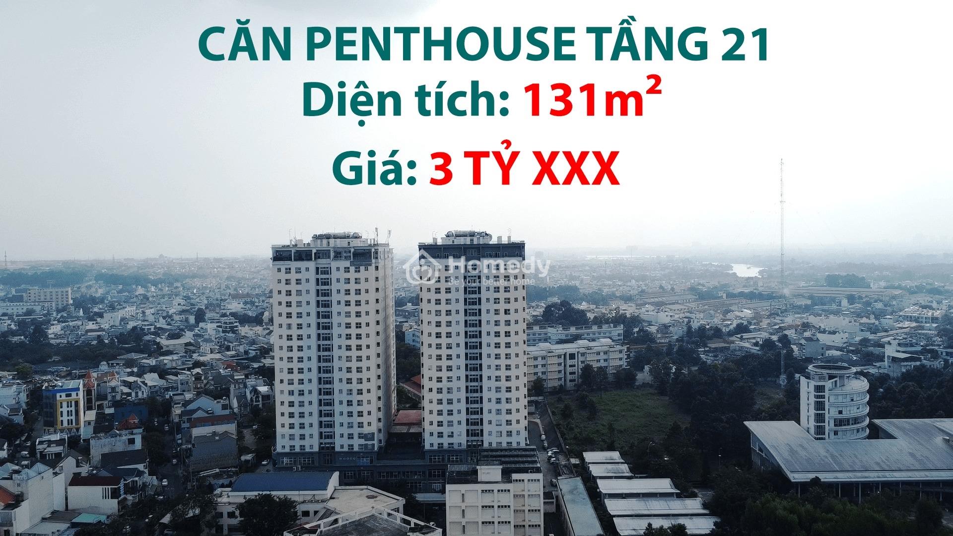 Bán Căn Hộ Penthouse 131M² Giá 3,5 Tỷ Tại Trung Tâm Biên Hòa Đồng Nai