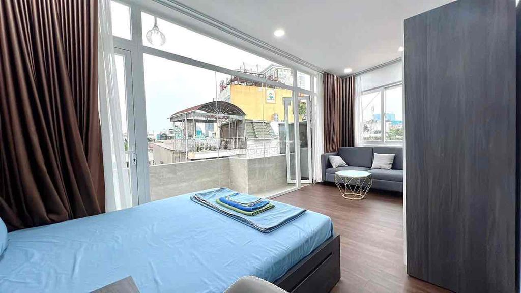 🔥Căn Hộ Cao Cấp 1 Phòng Ngủ Balcony + Máy Giặt Riêng Ngay Tân Định