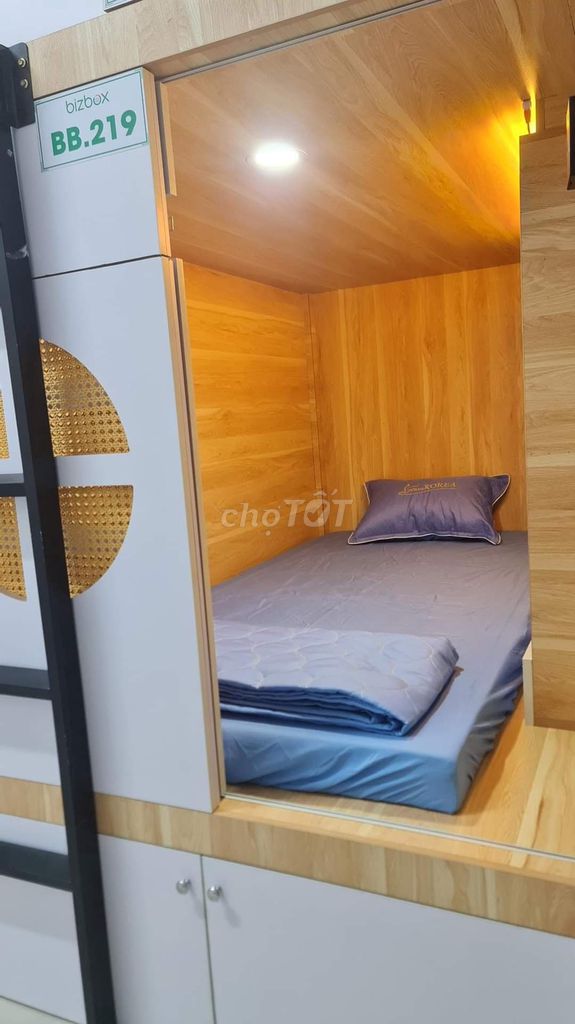 Phú Nhuận - Sleep Box Cửa Khóa Riêng Tư Full Chi Phí 1.5Tr Trọn Gói