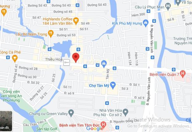 Mặt Tiền Kinh Doanh Đường Lâm Văn Bền, P Bình Thuận Q7. 5,8M X 10,5M. Giá 12.5 Tỉ