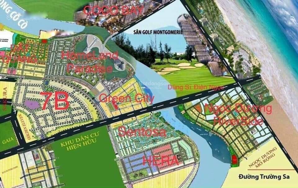 Cần Bán Gấp Bán Nhanh Đất Green City, 100 M2, Mặt Tiền 7M Tại Điện Bàn - Quảng Nam, Giá 1.6 Tỷ