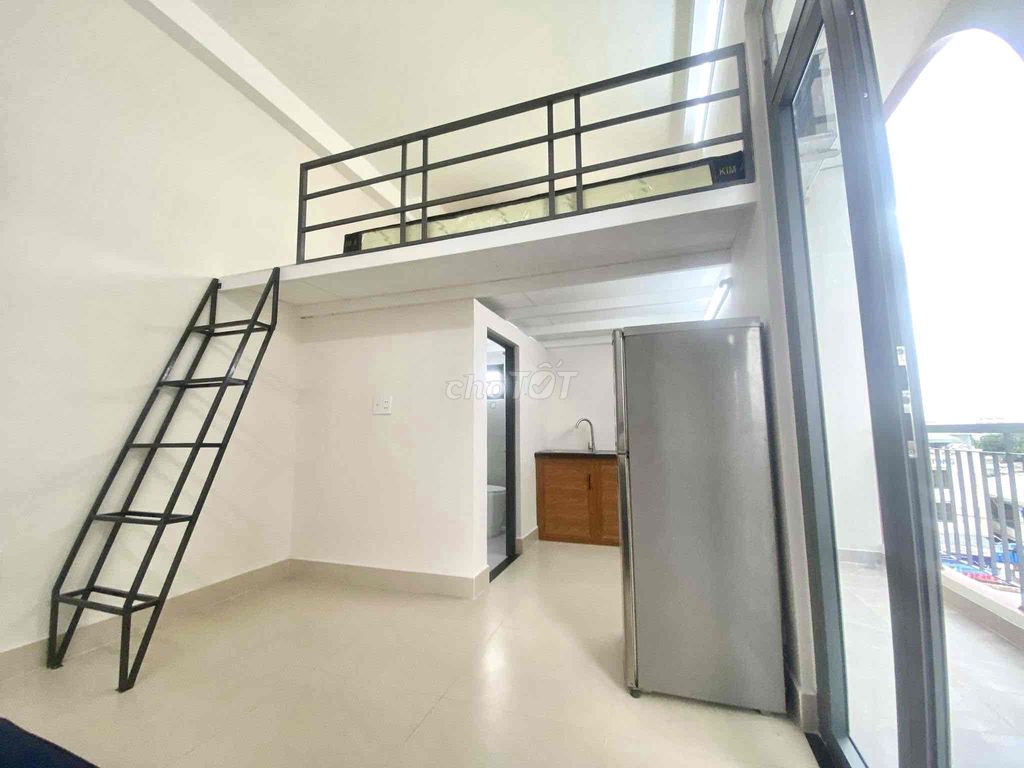 Duplex Bancol Full Nội Thất Siêu Thoáng Gần Vòng Xoay Phú Lâm