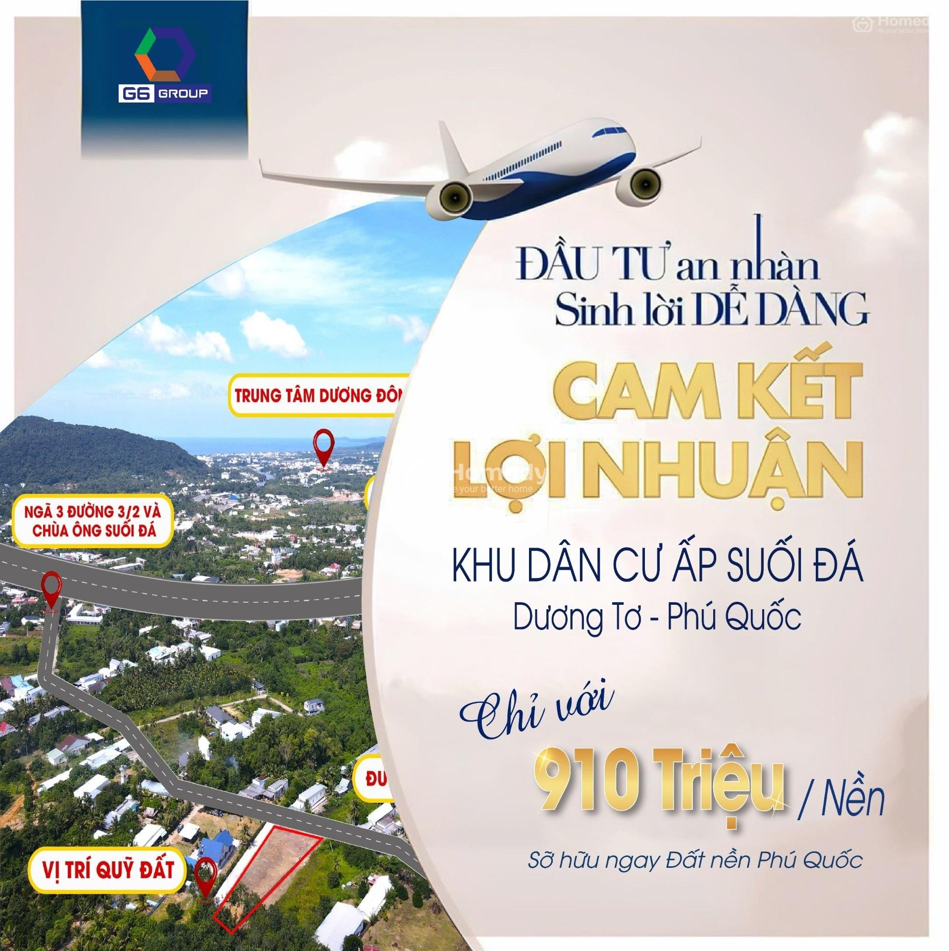 Bán Đất Nền Dự Án Huyện Phú Quốc - Kiên Giang Giá 100.00 Triệu