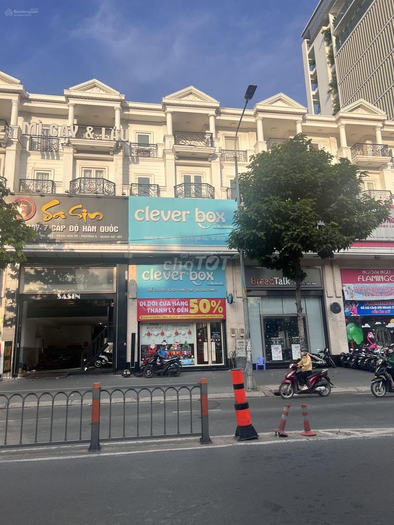 Nhà Phố Thương Mại Cityland Mặt Tiền Phan Văn Trị - Emart (4 Lầu 6X21)