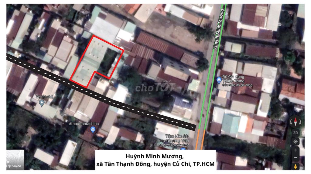 Chính Chủ Bán Nhà Và Nhà Xưởng 735M2 - Đường Huỳnh Minh Mương, Củ Chi