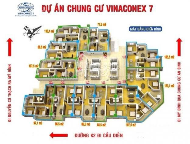 Chính Chủ Bán Gấp 3 Ngủ 107M² Chcc Vinaconex 7