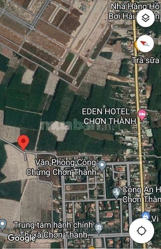 Bán Đất Mt Đường Nhựa 10M Tx Chơn Thành, Bình Phước, Giá 4,6Tr/M2 Shr
