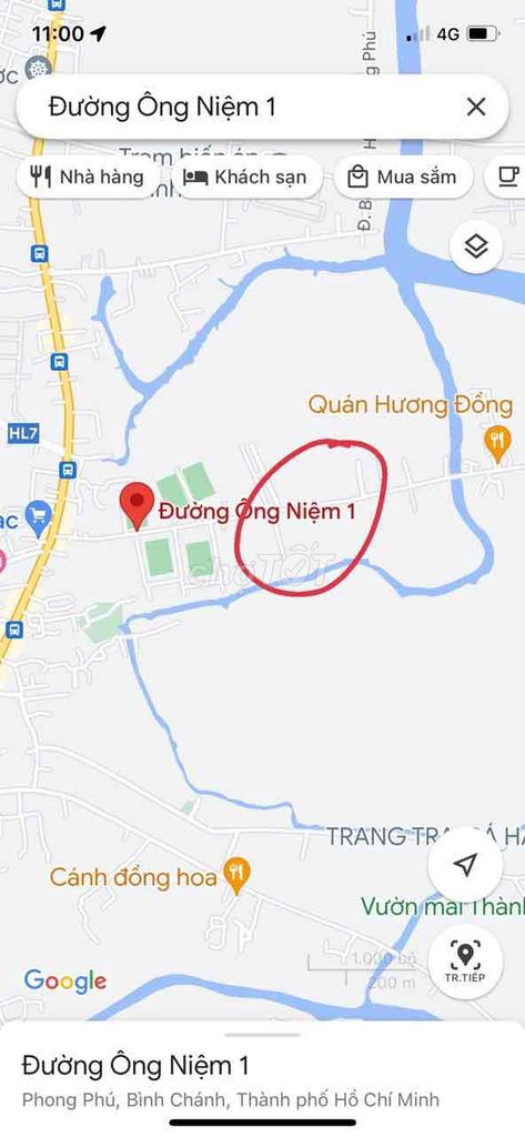 Bán Đất Tại Xã Phong Phú Huyện Bình Chánh