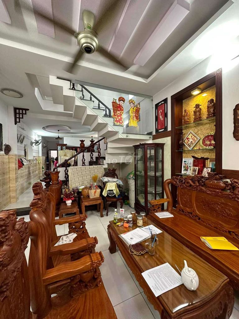 Hẻm Xe Tải Bán Nhà 3 Tầng Xinh Lung Linh Ngang Bề Thế 5M Quận Tân Phú