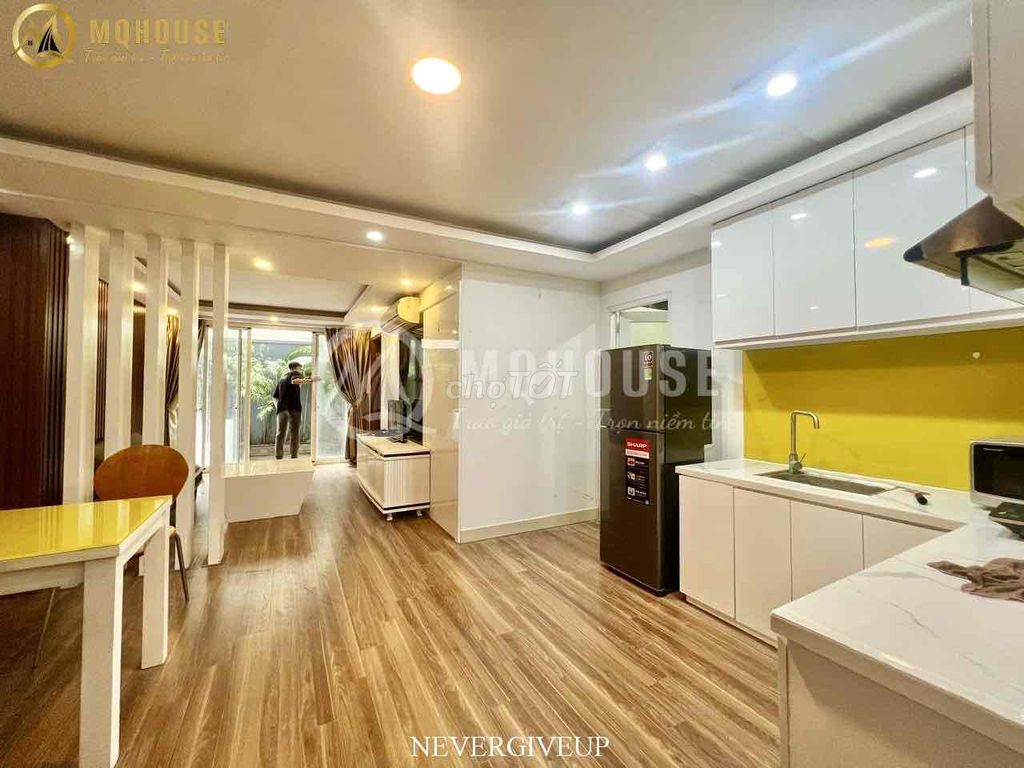 🔥 Luxury Apartment 🔥 Ngay Ngã Tư Hàng Xanh - Sân Vườn Riêng Biệt - 1Pn