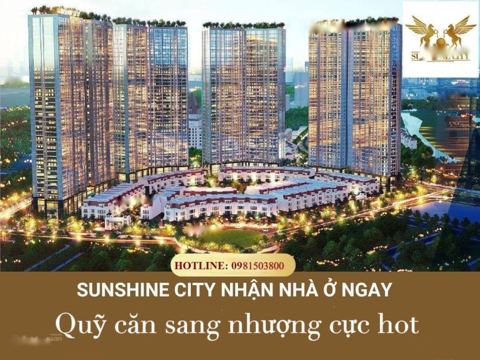 Bán Gấp Nhà Chung Cư Sunshine City, 3 Phòng Ngủ, Giá 5.3 Tỷ Tại Quận Bắc Từ Liêm - Hà Nội