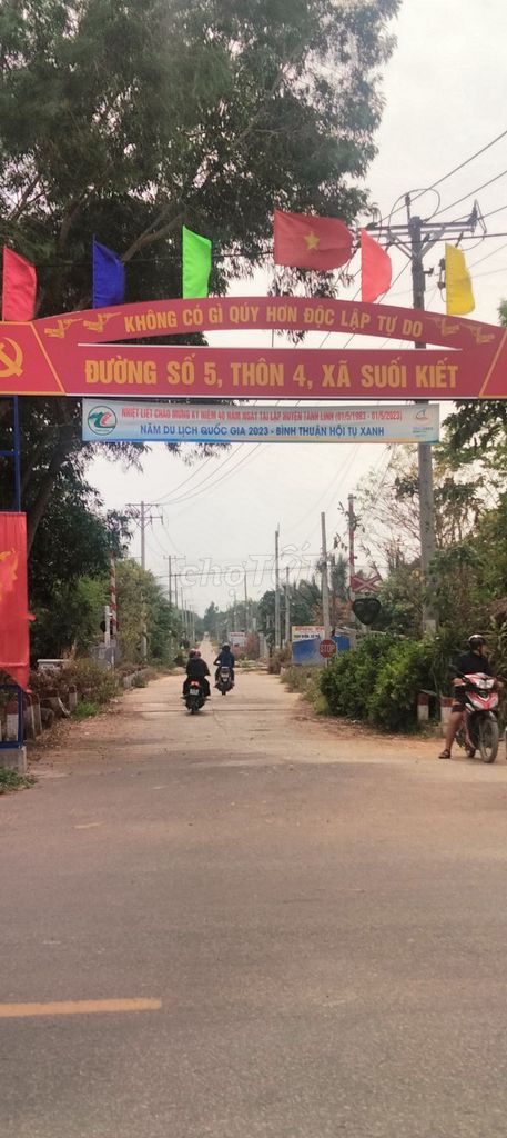 Đất Mặt Tiền Đường Số 5 Suối Khiết Tánh Linh Bình Thuận