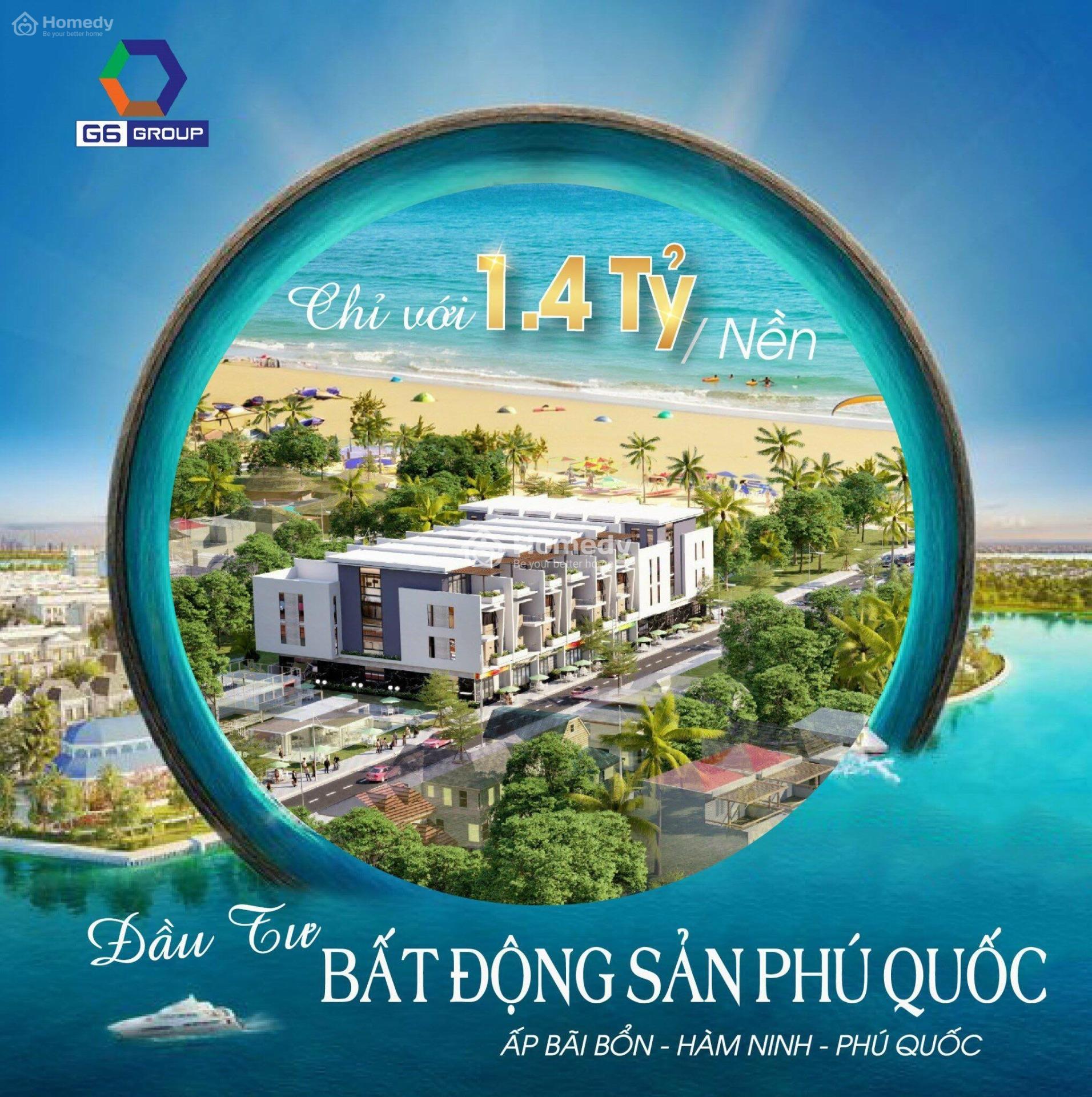 Bán Đất Nền Dự Án Huyện Phú Quốc - Kiên Giang Giá 1.40 Tỷ