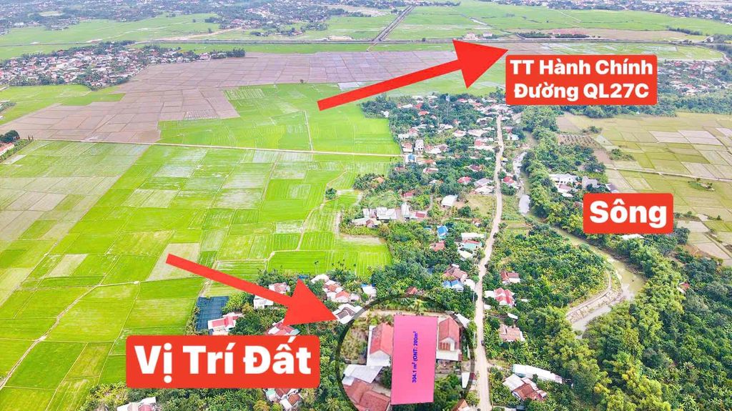 Đất Đẹp Xã Bình Lộc - Ngay Trung Tâm Hành Chính Huyện Diên Khánh