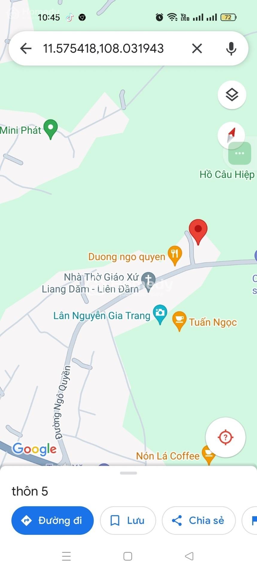 Bán Đất Hẻm Ngô Quyền Di Linh Lâm Đồng 4000M2 Đường Bêtong