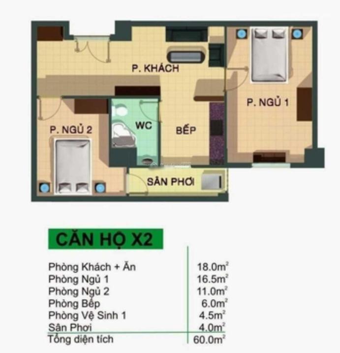 Cần Bán Gấp Bán Nhanh Căn Hộ Phú Thạnh Apartment, 2 Phòng Ngủ, 60 M2, Giá 1.65 Tỷ Tại Tân Phú