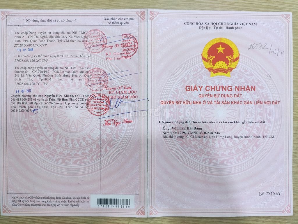 Bán Đất Mặt Tiền Đường Trần Thị Non Gần Chợ Hưng Long Bình Chánh, Hcm