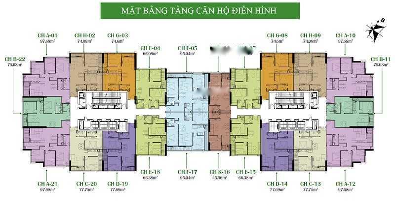 Sở Hữu Ngay Căn Hộ Eco Dream, 3 Phòng Ngủ, 98 M2, Giá 3.96 Tỷ Tại Thanh Trì - Hà Nội