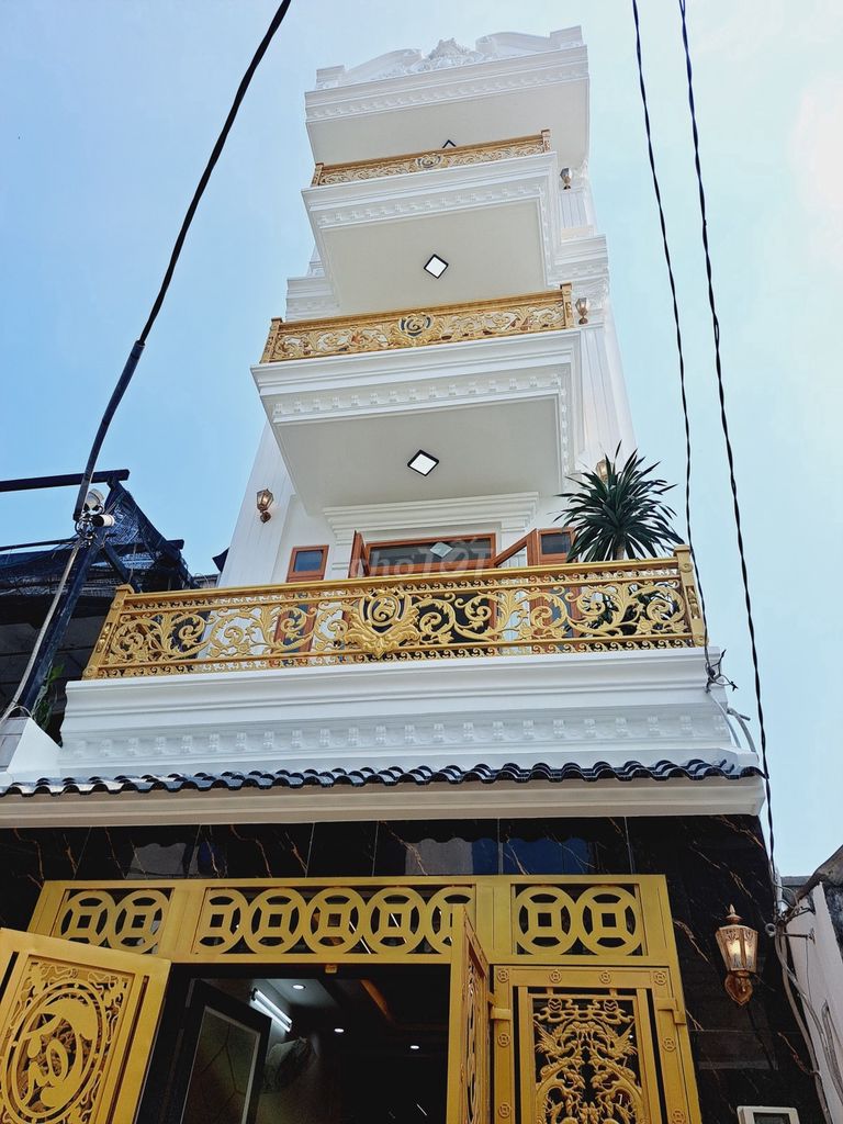 Bán Nhà Chợ Phan An- Lê Văn Quới, 72M2, 4 Tầng Mới, Hẻm 8M.