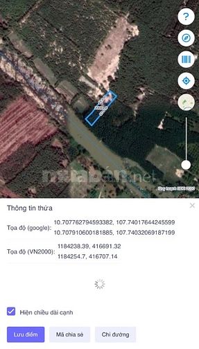 Bán 2000M2 Đất View Sông Dinh - Tân Bình - Tx Lagi Chính Chủ 900 Triệu