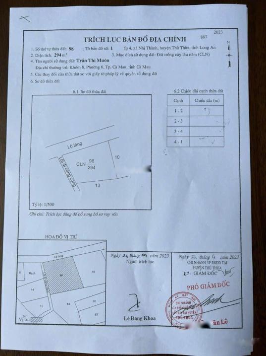 Chuyển Nhượng Nhà Riêng Sổ Đỏ 1 Tầng, 600 M2 Tại Xã Nhị Thành - Thủ Thừa - Long An, Giá 3.5 Tỷ