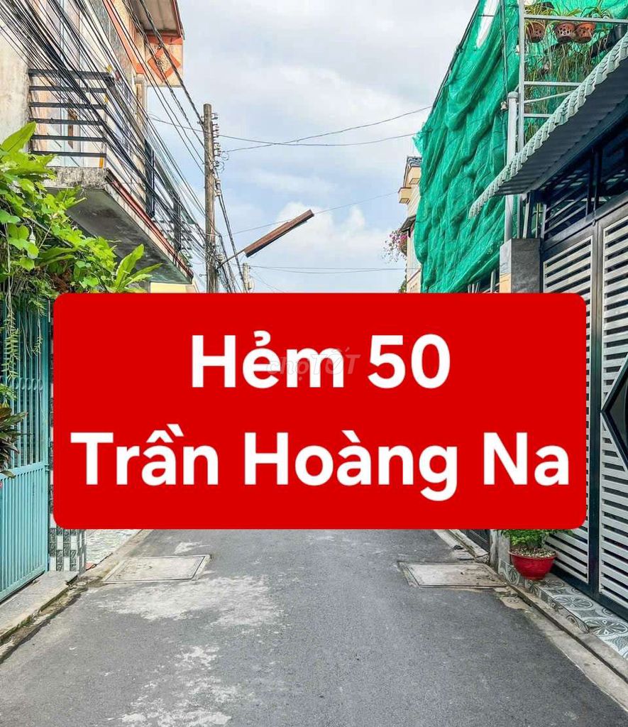 Bán Nền Thổ Cư Rộng - Hẻm 50 Trần Hoàng Na
